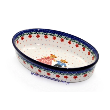 Zapiekacz owalny / Półmisek 24cm dek. U4946X Misie